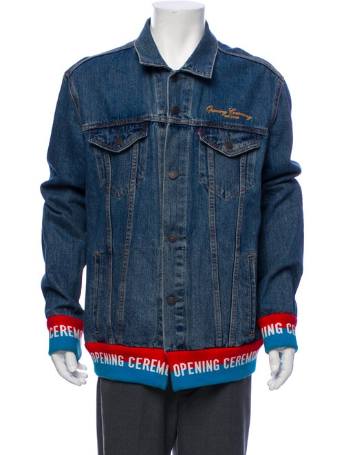 Levi's x Opening Ceremony Denim Trucker Jacket blu