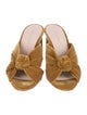 Coco Velvet Slide Sandals image 3