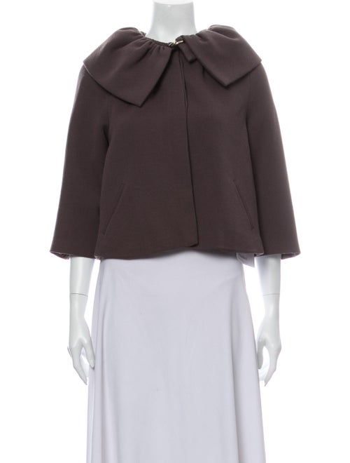 Loeffler Randall Wool Cape Wool