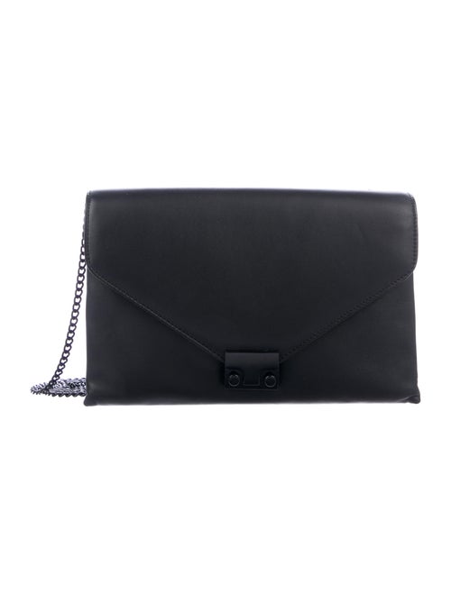 Loeffler Randall Leather Crossbody Bag Black