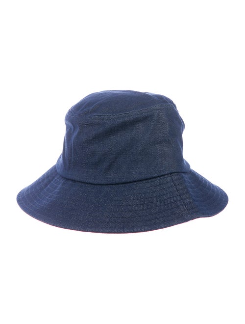 Loeffler Randall Denim Bucket Hat w/ Tags denim
