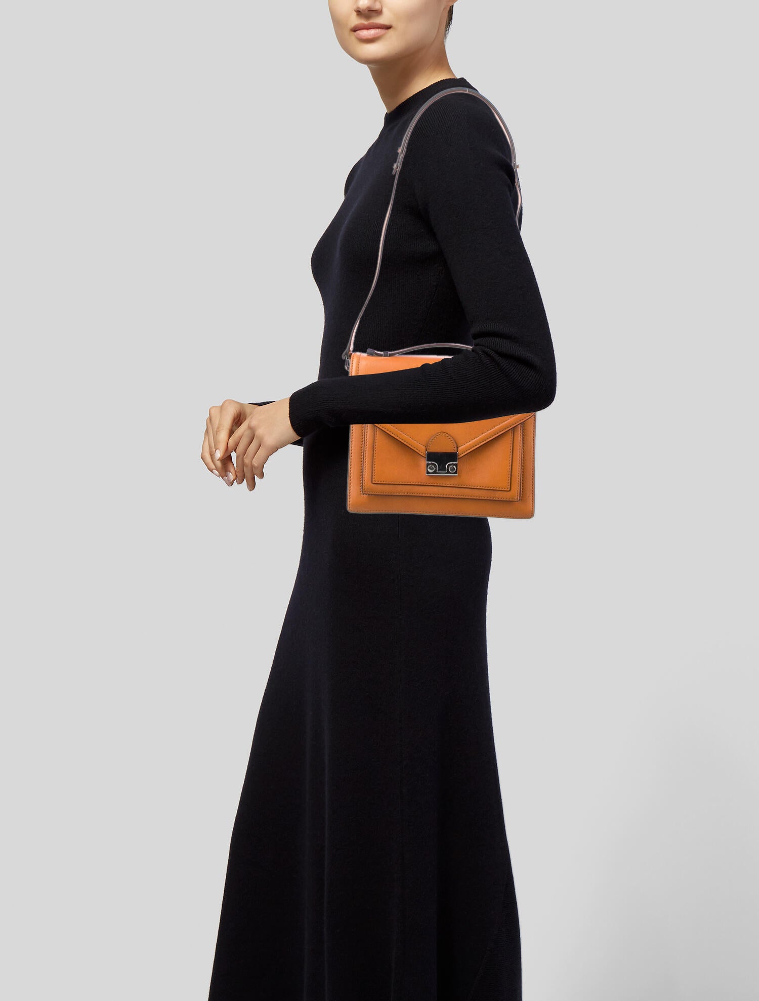 Loeffler Randall Charlee Rose Satin Shoulder Bag