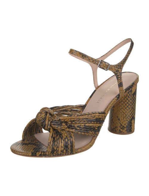 Loeffler Randall Animal Print Sandals