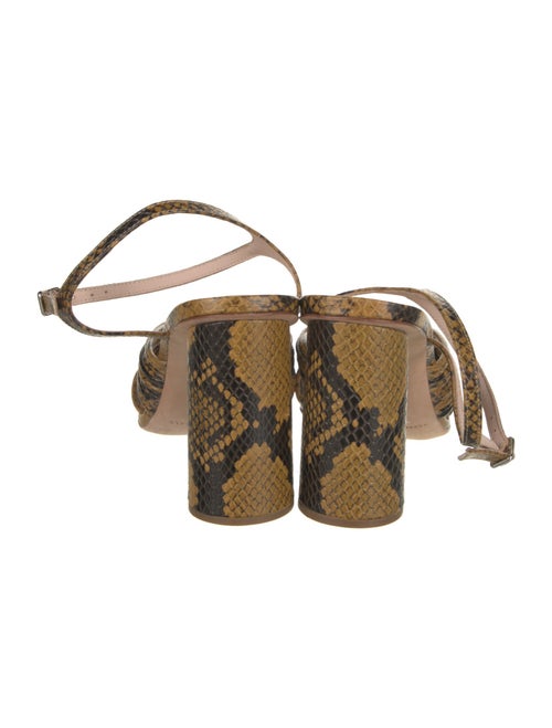 Loeffler Randall Animal Print Sandals