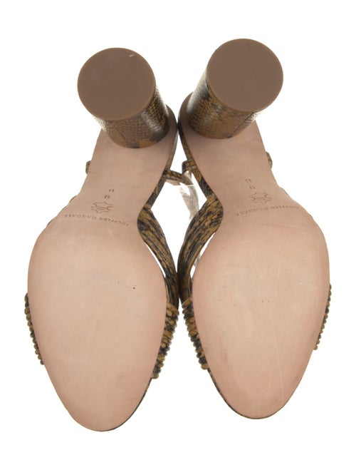 Loeffler Randall Animal Print Sandals