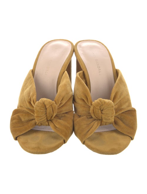 Loeffler Randall Velvet Slides