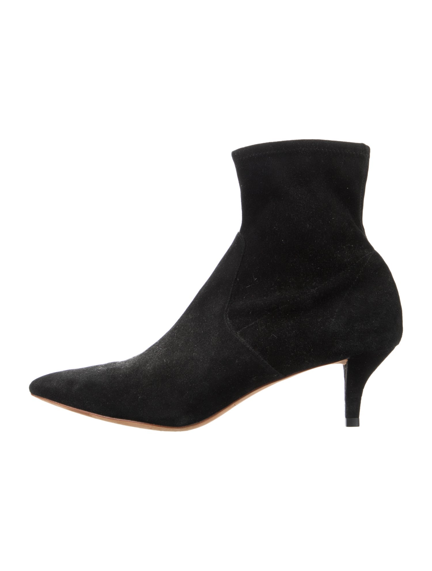 Loeffler Randall Suede Sock Boots