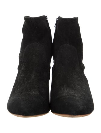 Loeffler Randall Suede Sock Boots