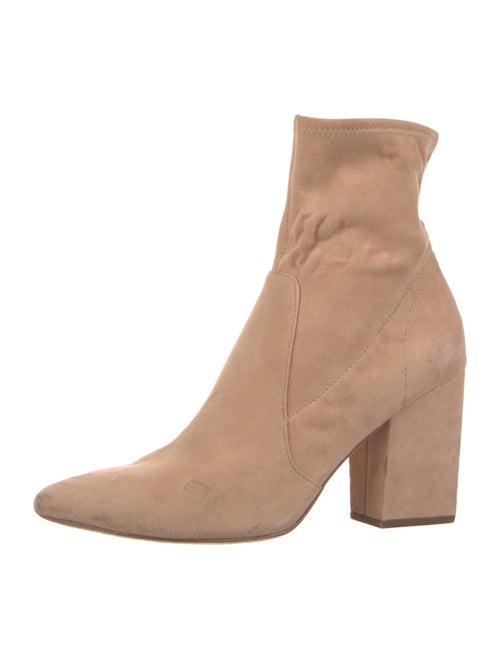 Loeffler Randall Suede Sock Boots