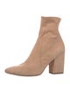 Loeffler Randall Suede Sock Boots