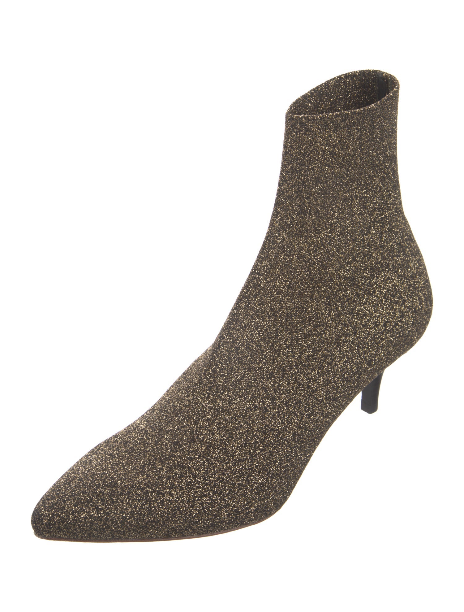 Loeffler Randall Glitter Accents Sock Boots