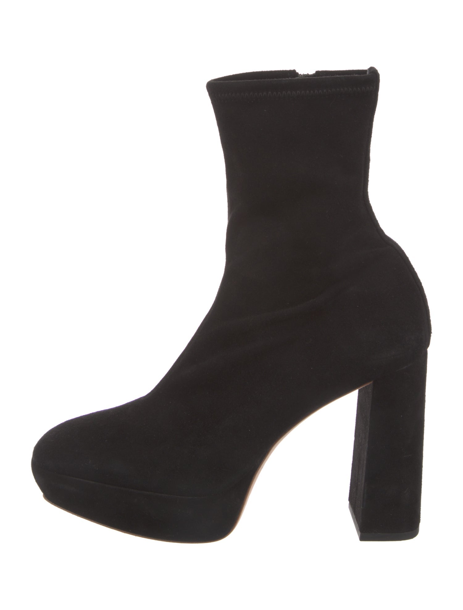 Loeffler Randall Suede Sock Boots