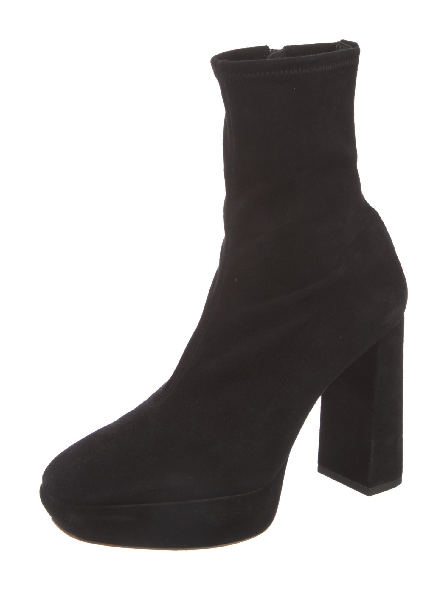 Loeffler Randall Suede Sock Boots