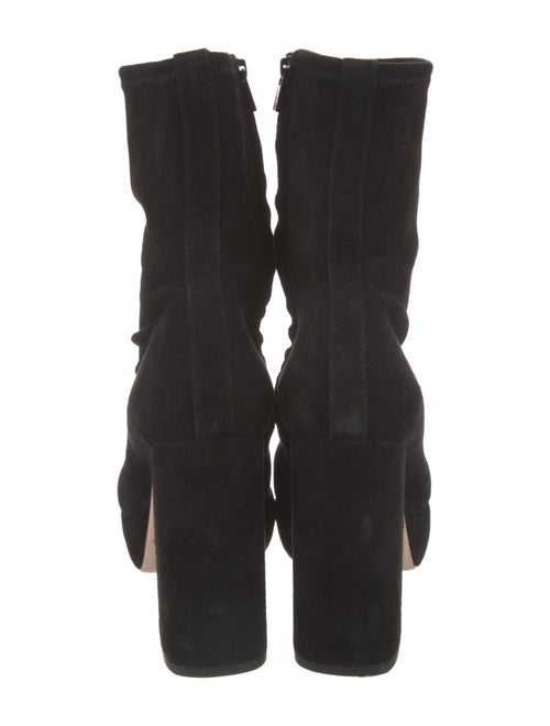 Loeffler Randall Suede Sock Boots