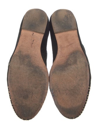 Loeffler Randall Suede Studded Accents Lace-Up Boots