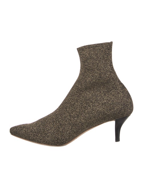 Loeffler Randall Glitter Accents Sock Boots