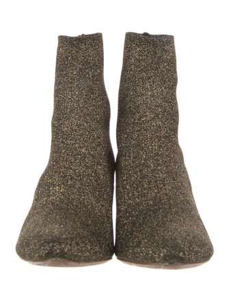 Loeffler Randall Glitter Accents Sock Boots