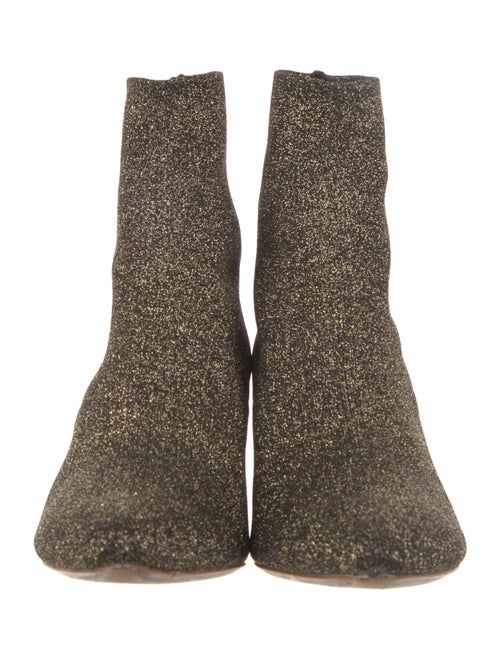 Loeffler Randall Glitter Accents Sock Boots