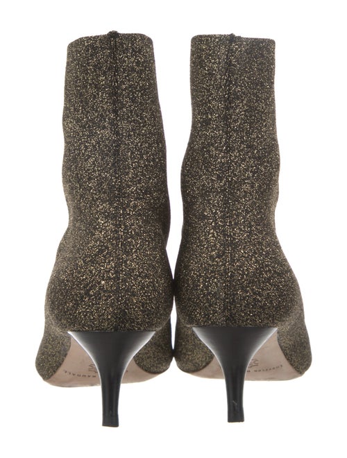 Loeffler Randall Glitter Accents Sock Boots
