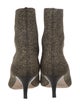 Loeffler Randall Glitter Accents Sock Boots