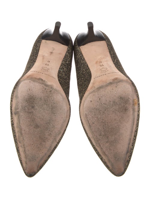 Loeffler Randall Glitter Accents Sock Boots