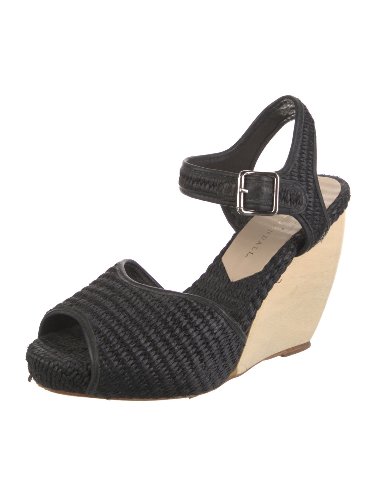 Loeffler Randall Raffia Slingback Sandals