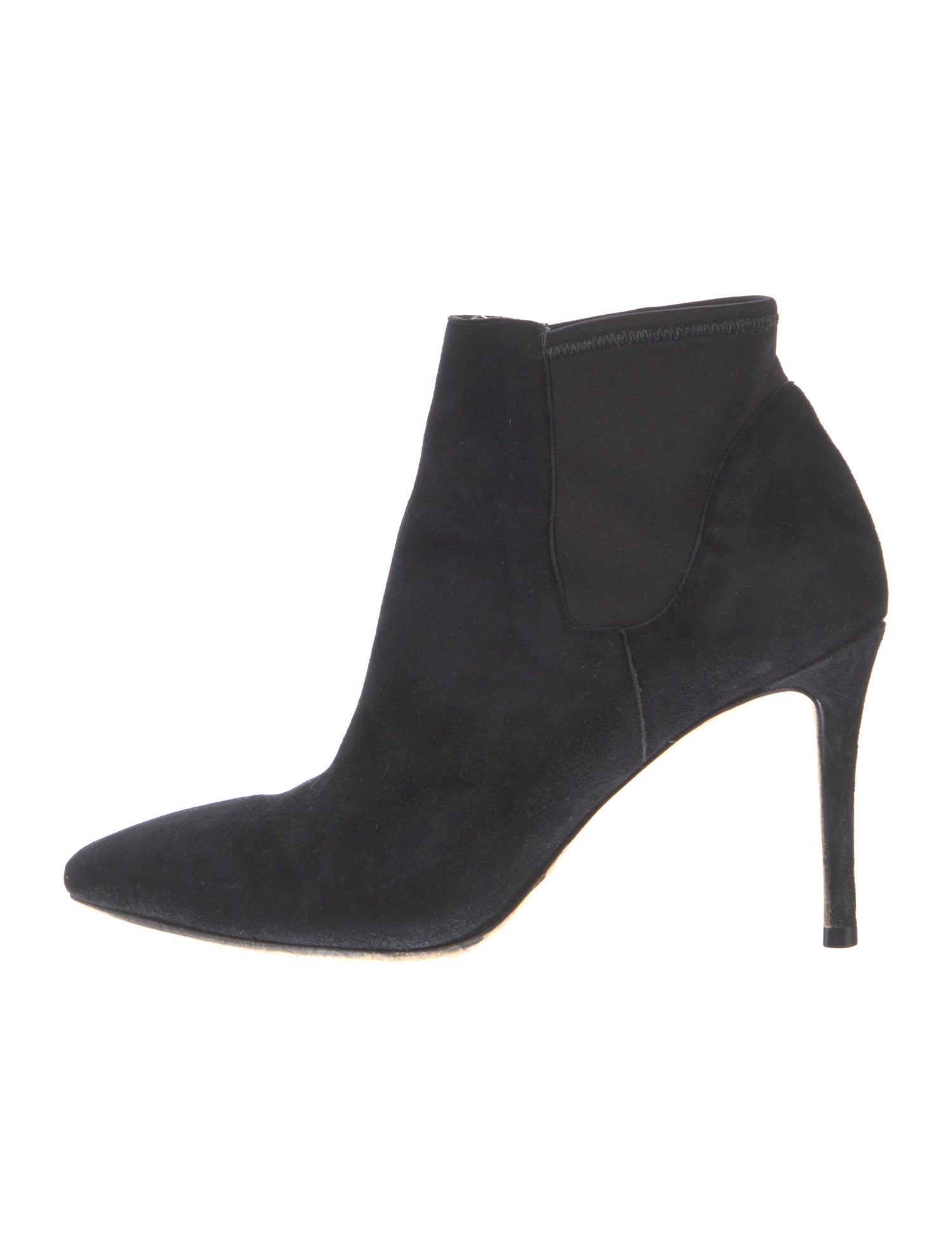 Loeffler Randall Suede Sock Boots