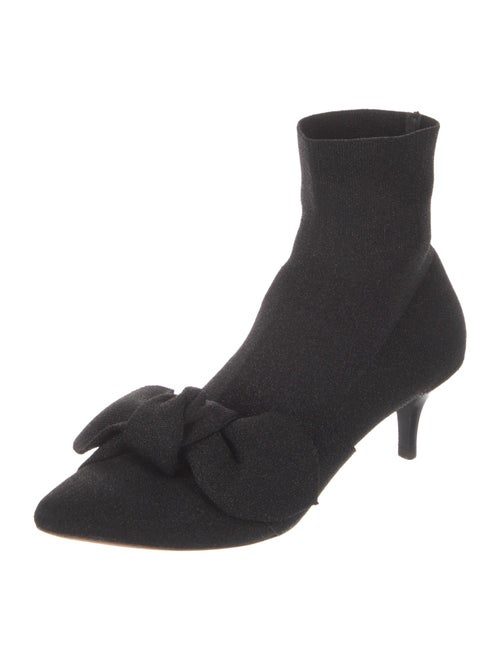 Loeffler Randall Glitter Accents Sock Boots