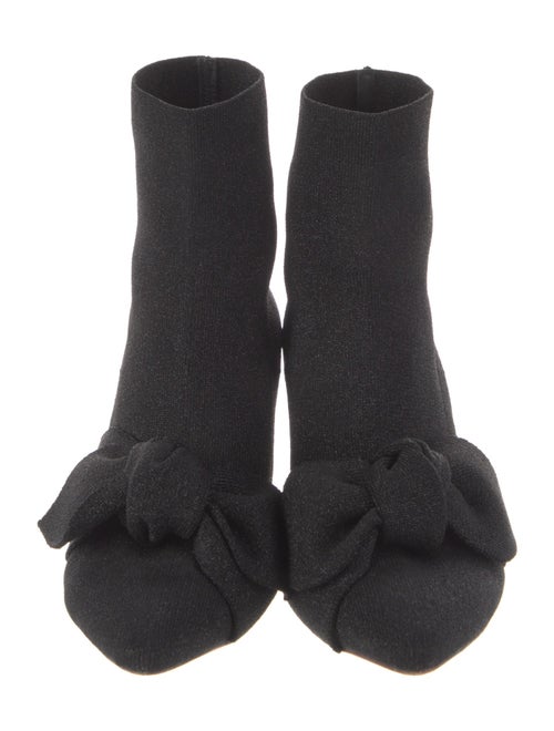 Loeffler Randall Glitter Accents Sock Boots