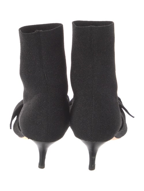 Loeffler Randall Glitter Accents Sock Boots