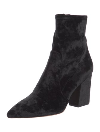 Loeffler Randall Velvet Sock Boots
