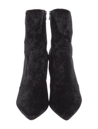 Loeffler Randall Velvet Sock Boots