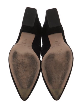 Loeffler Randall Velvet Sock Boots