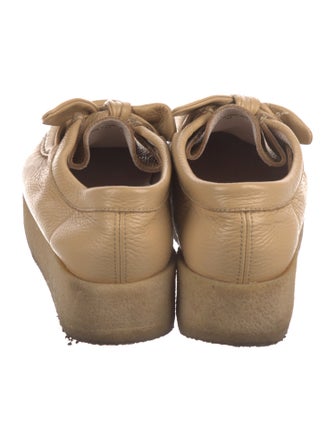 Loeffler Randall Leather Bow Accents Oxfords