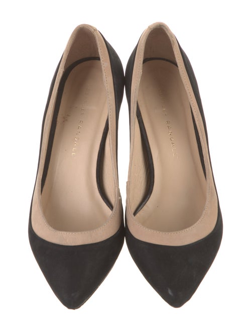Loeffler Randall Suede Printed Pumps
