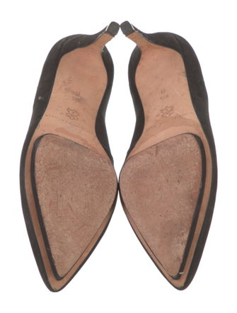 Loeffler Randall Suede Printed Pumps