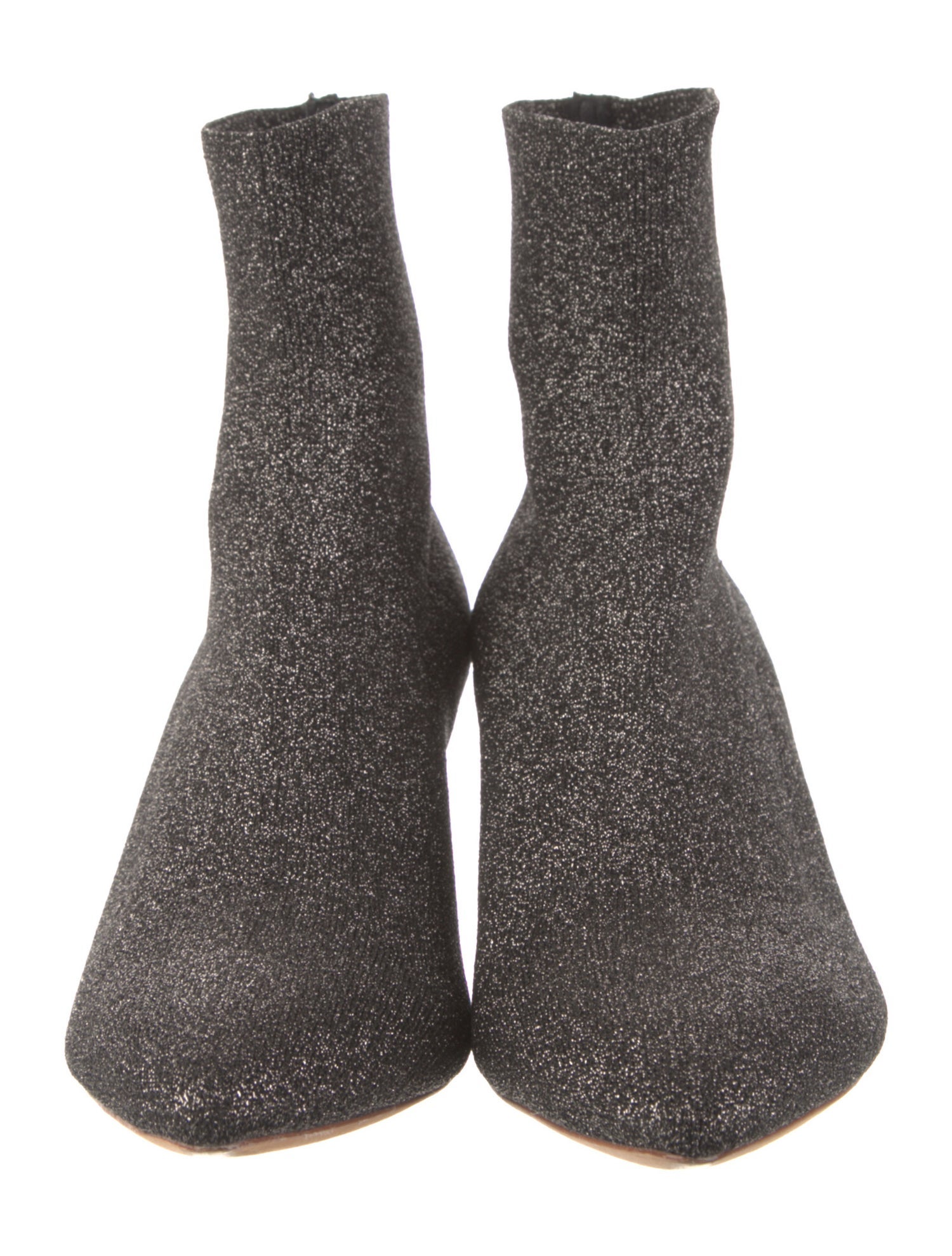 Loeffler Randall Glitter Accents Sock Boots