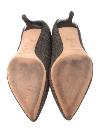 Loeffler Randall Glitter Accents Sock Boots