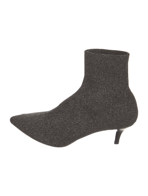Loeffler Randall Glitter Accents Sock Boots