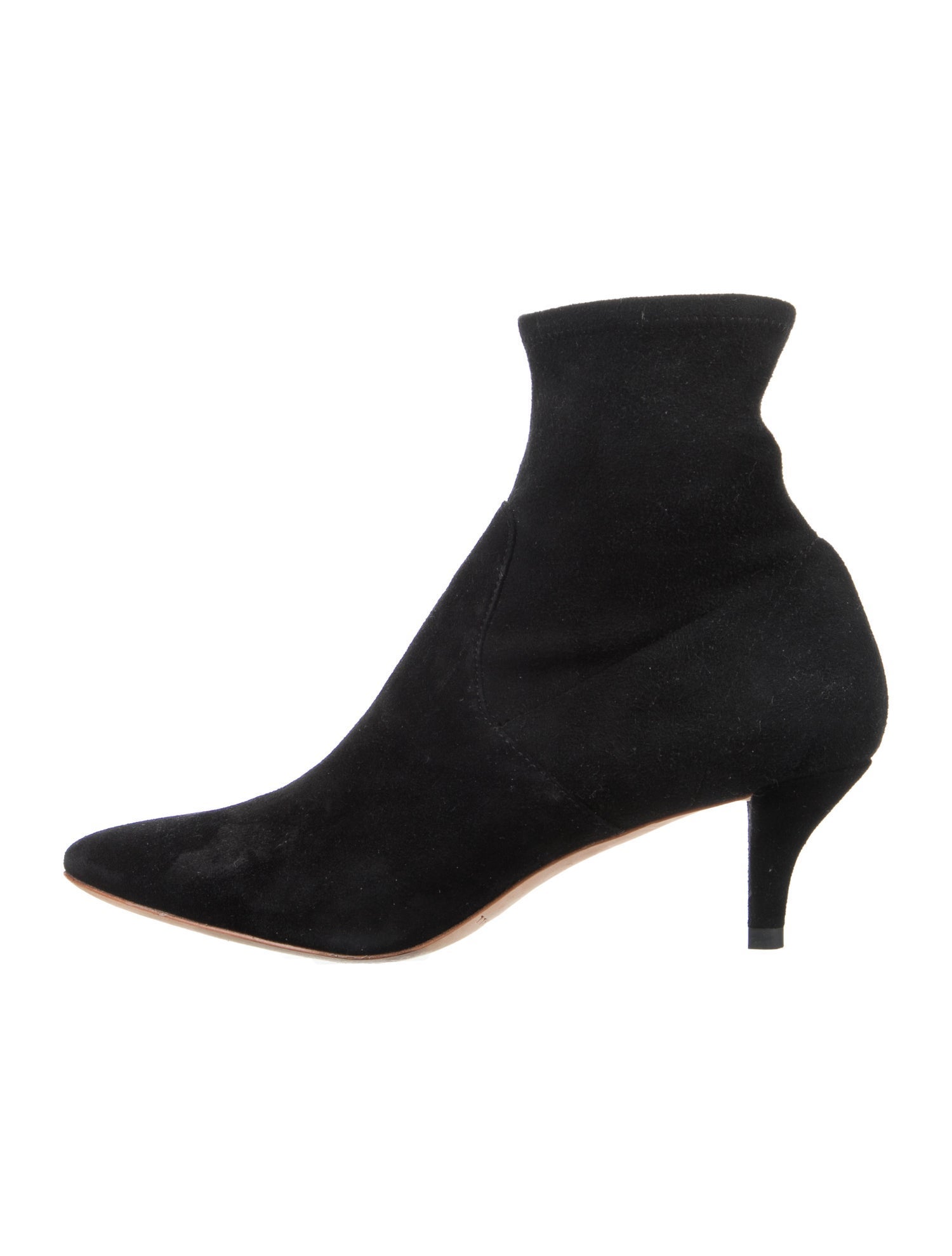 Loeffler Randall Suede Sock Boots