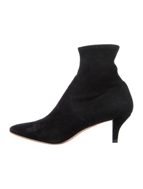Loeffler Randall Suede Sock Boots