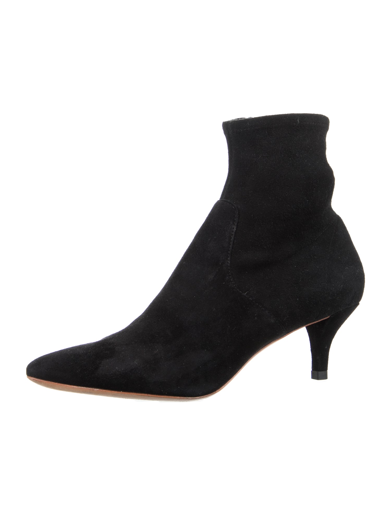 Loeffler Randall Suede Sock Boots