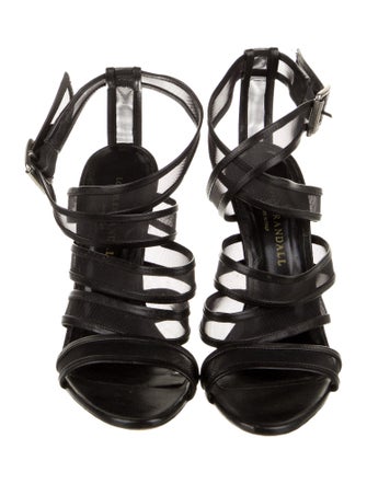 Loeffler Randall Mesh Accents Sandals