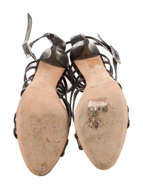 Loeffler Randall Mesh Accents Sandals