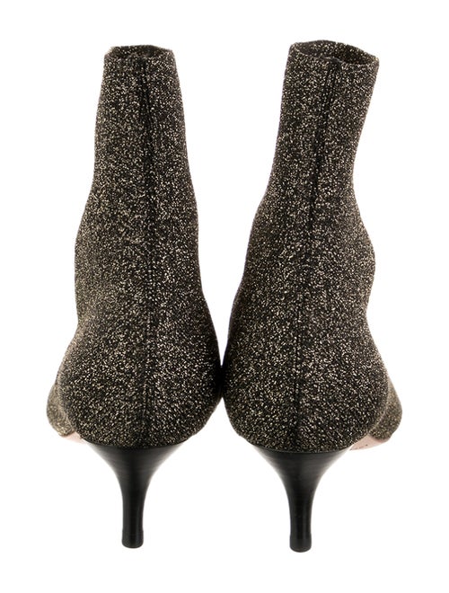 Loeffler Randall Glitter Accents Sock Boots