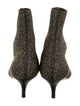 Loeffler Randall Glitter Accents Sock Boots