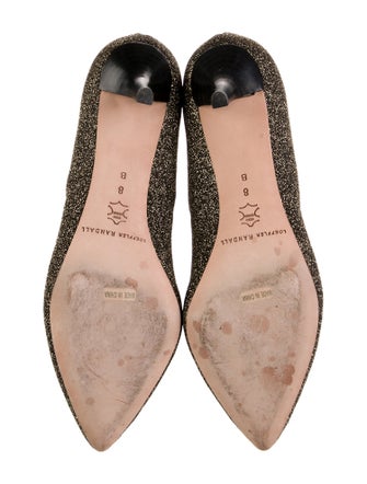 Loeffler Randall Glitter Accents Sock Boots