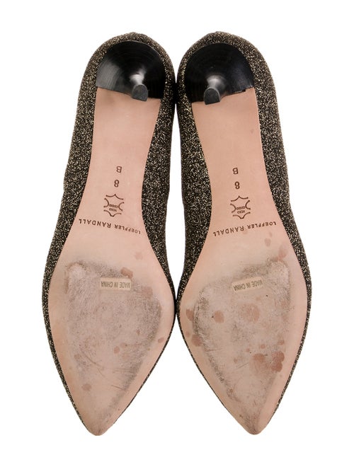 Loeffler Randall Glitter Accents Sock Boots