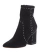 Loeffler Randall Suede Studded Accents Boots