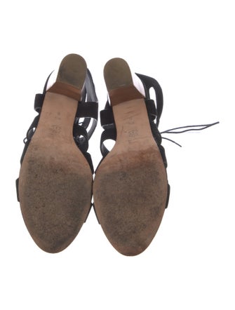 Loeffler Randall Suede Gladiator Sandals